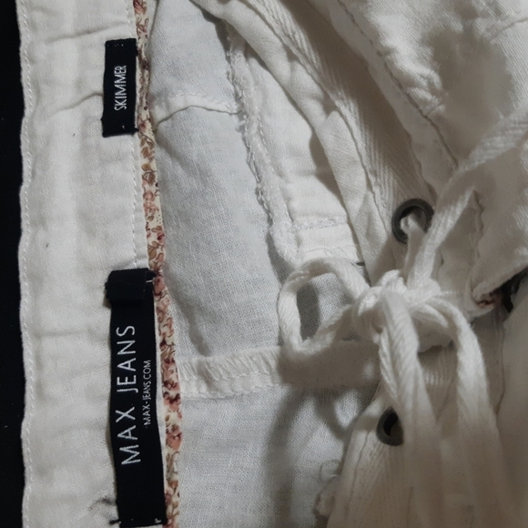 White linen pants - Picture 4 of 4